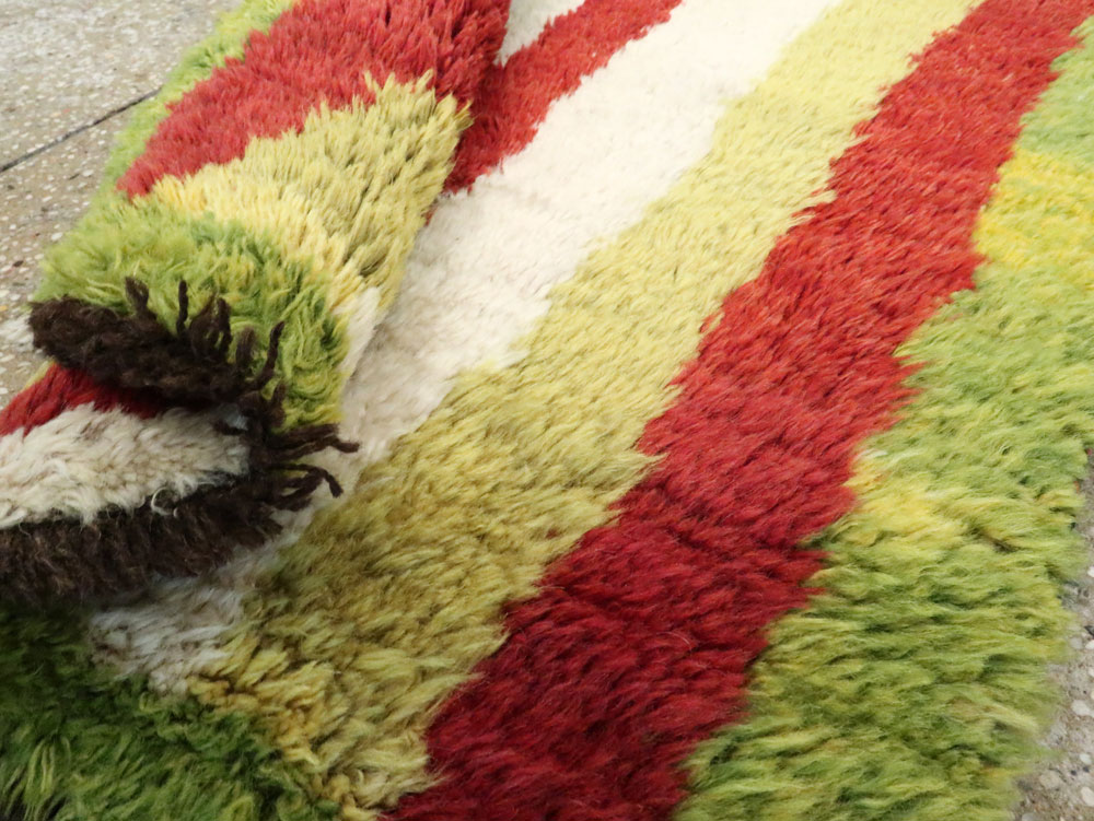 Vintage Persian Gabbeh Rug, No.12211 - Gsblank