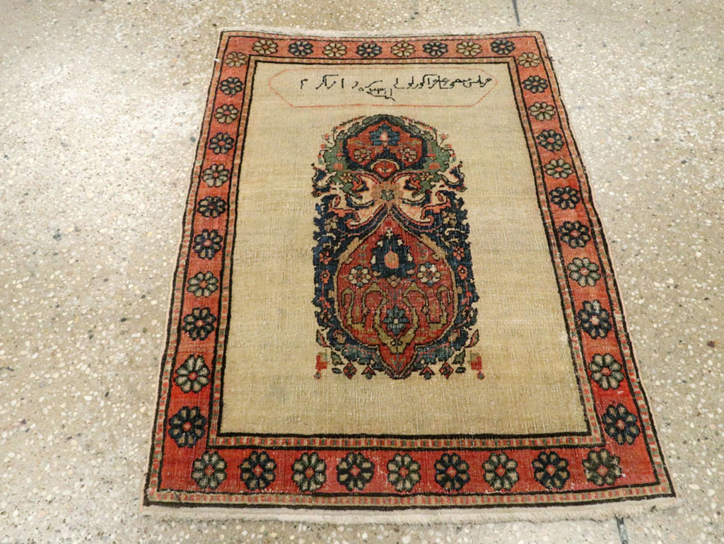 Antique Persian Fereghan Rug, No.12226 - Gsblank