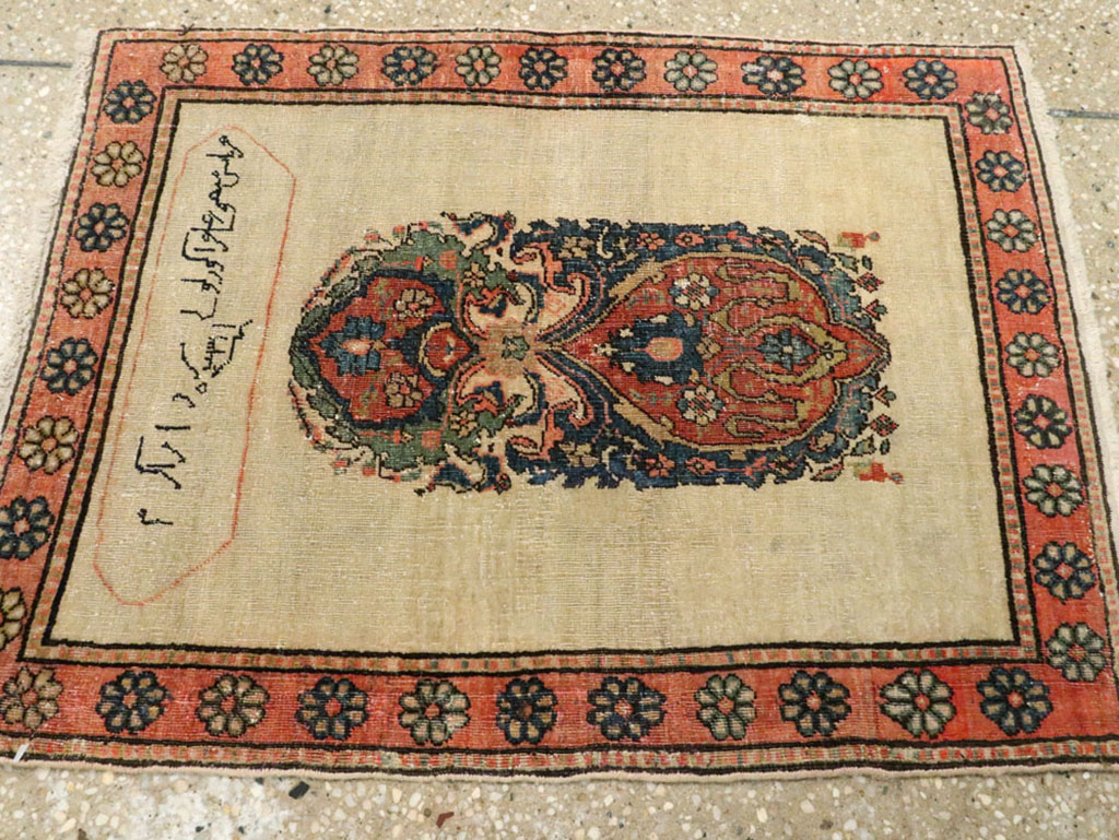 Antique Persian Fereghan Rug, No.12226 - Gsblank