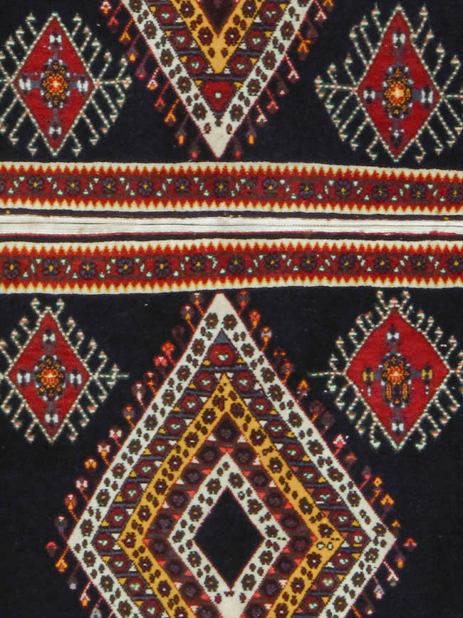 Vintage Persian Qashqai Saddlebag (Khorjin), No.12232 - Gsblank