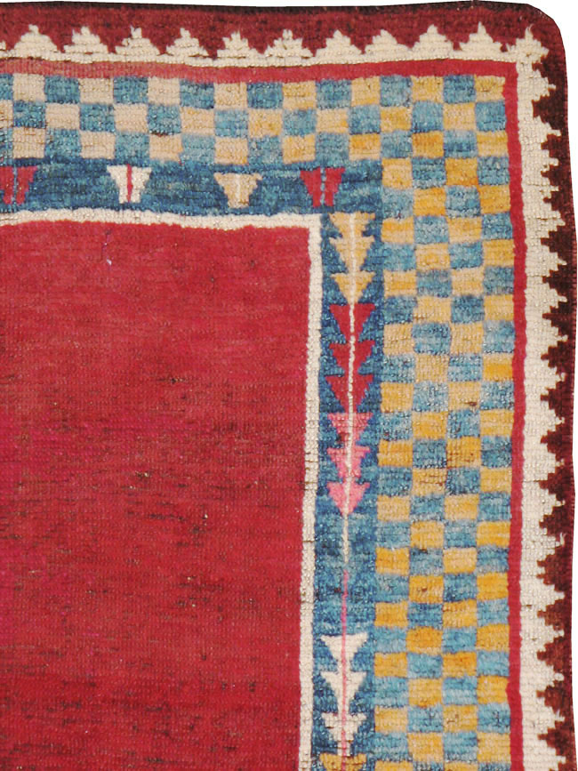 Antique Persian Gabbeh Rug, No.12238 - Gsblank