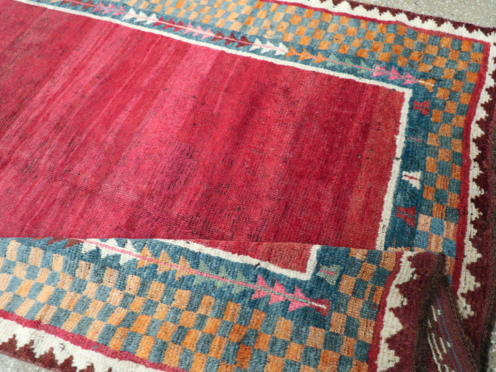 Antique Persian Gabbeh Rug, No.12238 - Gsblank