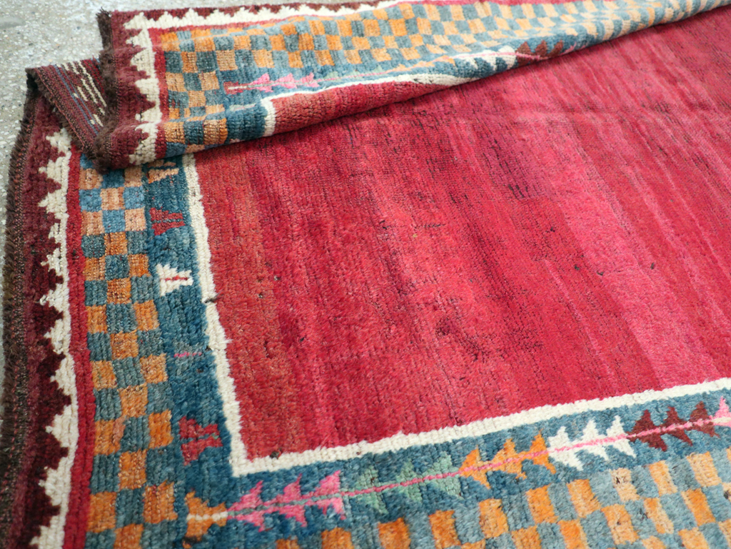 Antique Persian Gabbeh Rug, No.12238 - Gsblank