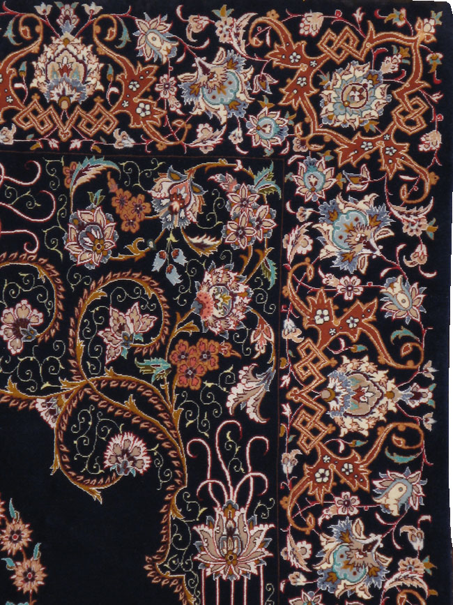 Vintage Persian Isfahan Rug, No.12262 - Gsblank