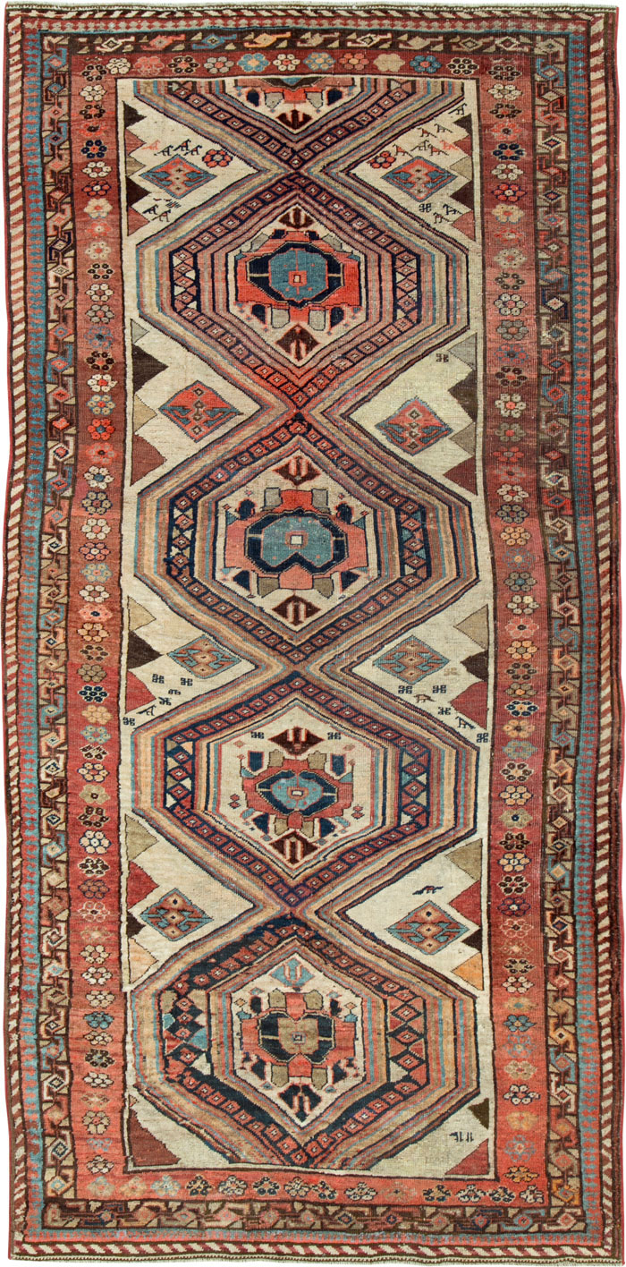 Antique Persian Bidjar Gallery Rug, No.12263 - Gsblank