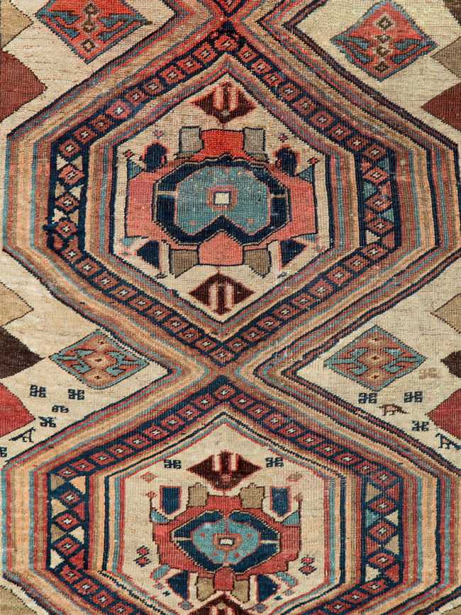 Antique Persian Bidjar Gallery Rug, No.12263 - Gsblank