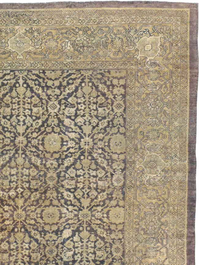 Antique Persian Mahal Rug, No.12264 - Gsblank