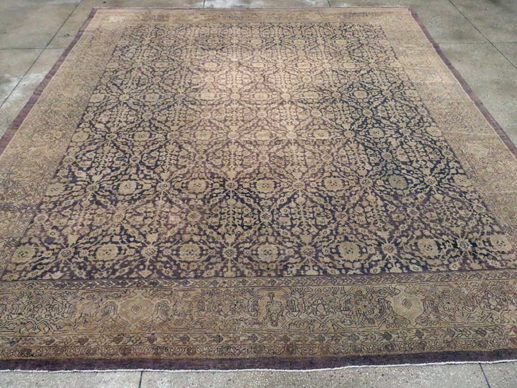 Antique Persian Mahal Rug, No.12264 - Gsblank