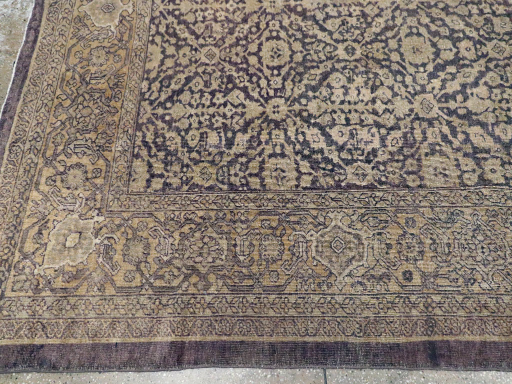 Antique Persian Mahal Rug, No.12264 - Gsblank