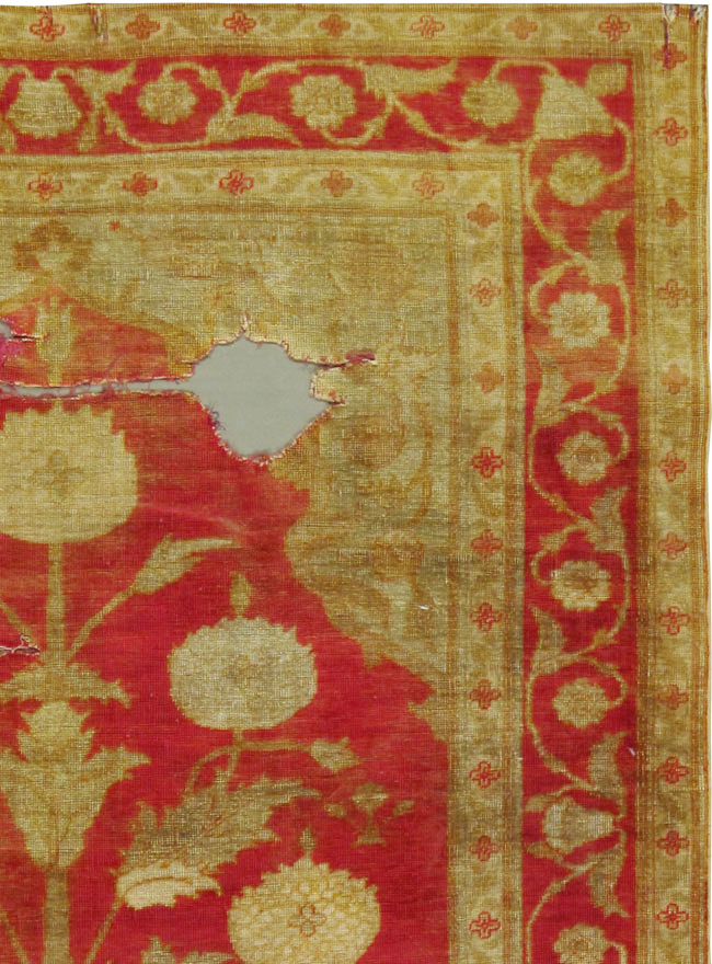 Antique Turkish Kayseri Rug, No.12268 - Gsblank