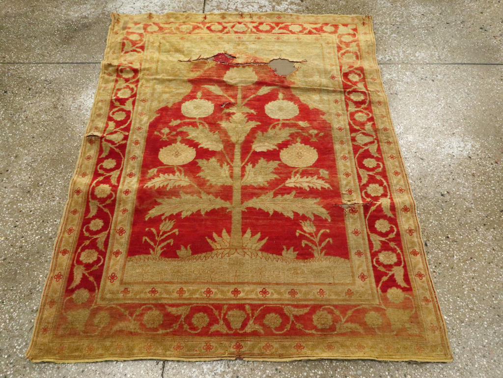 Antique Turkish Kayseri Rug, No.12268 - Gsblank