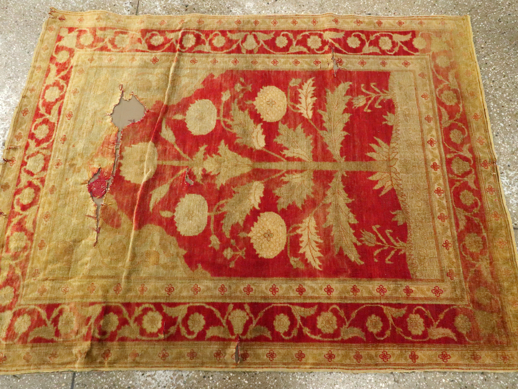 Antique Turkish Kayseri Rug, No.12268 - Gsblank