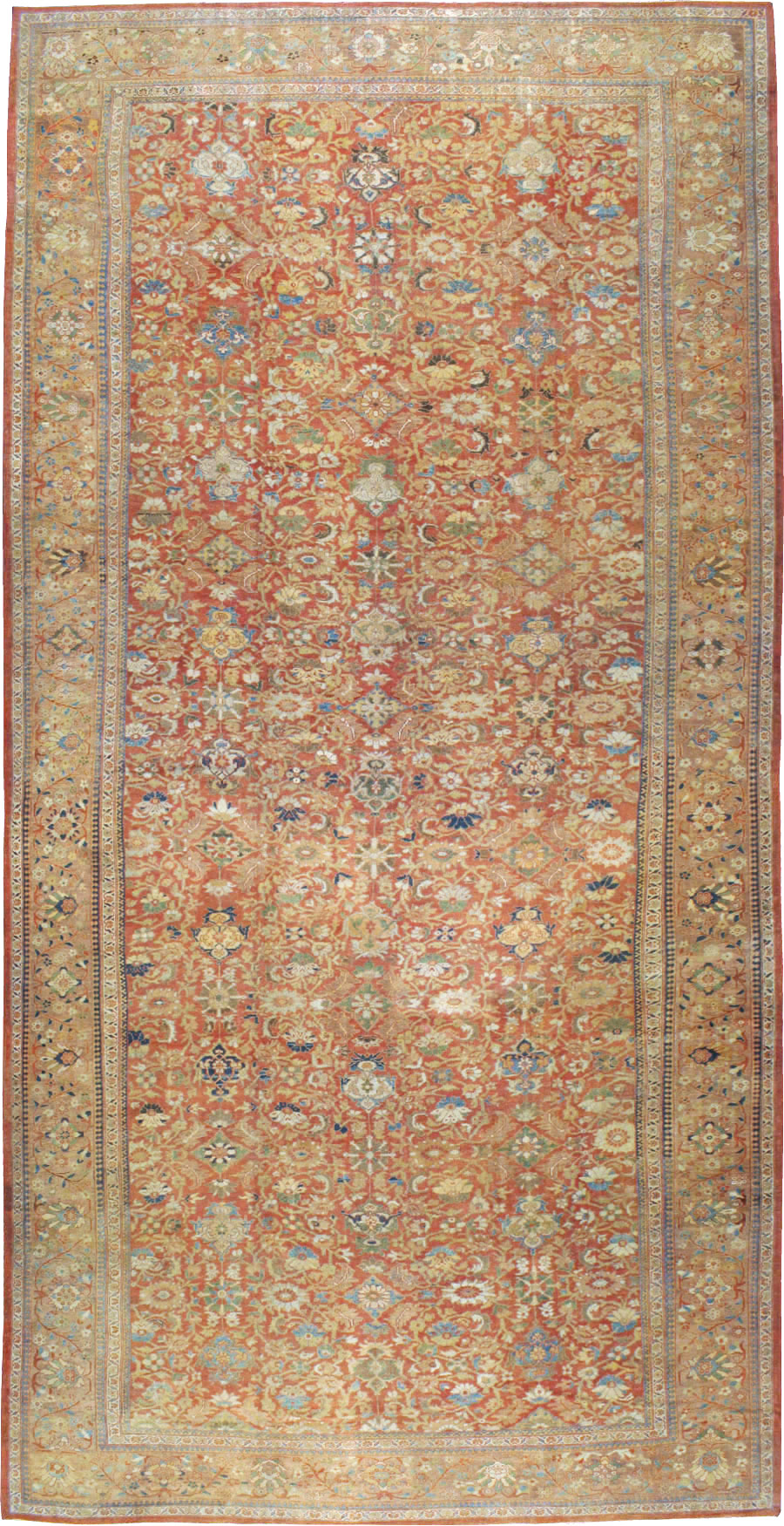 Antique Persian Sultanabad Rug, No.12281 - Gsblank
