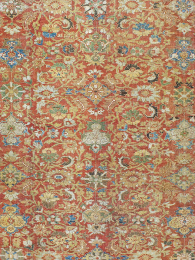 Antique Persian Sultanabad Rug, No.12281 - Gsblank