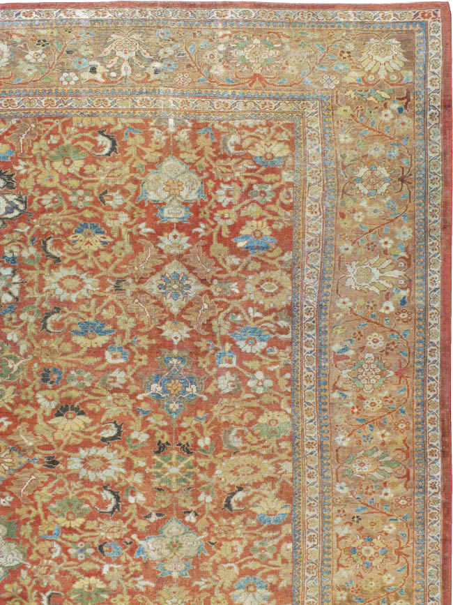 Antique Persian Sultanabad Rug, No.12281 - Gsblank