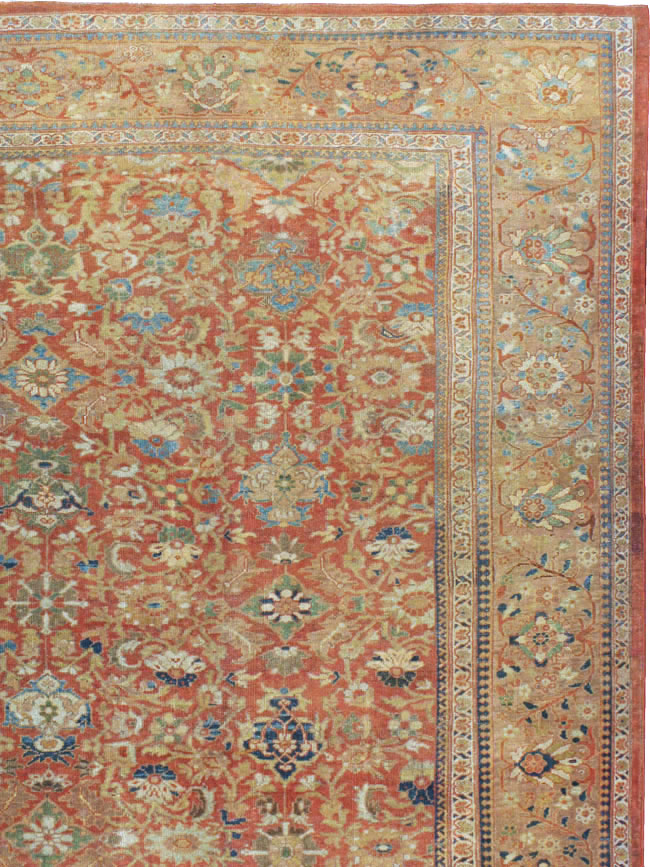 Antique Persian Sultanabad Rug, No.12281 - Gsblank