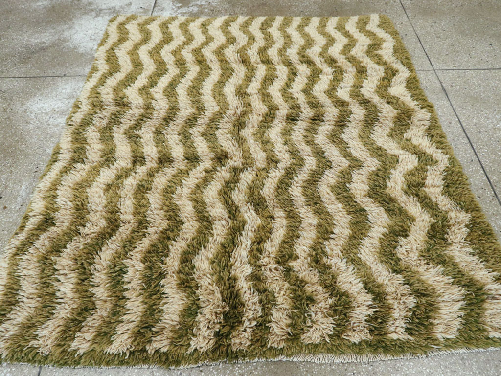 Vintage Turkish Tulu Rug, No.12292 - Gsblank