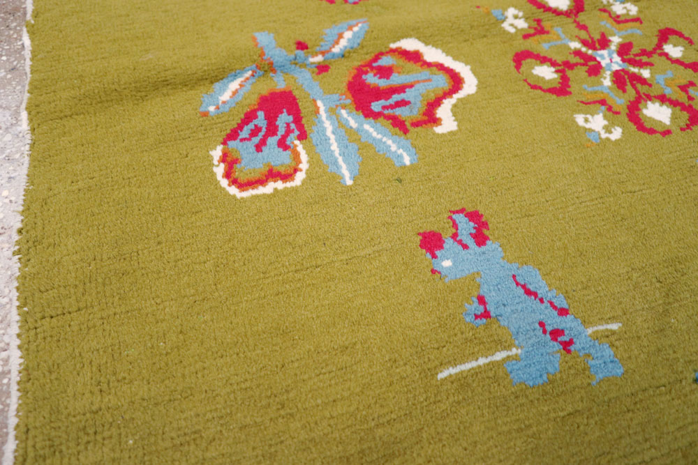 Vintage Swedish Pictorial Rug, No.12293 - Gsblank