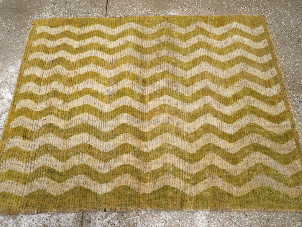 Vintage Turkish Konya Throw Rug, No.12297 - Gsblank