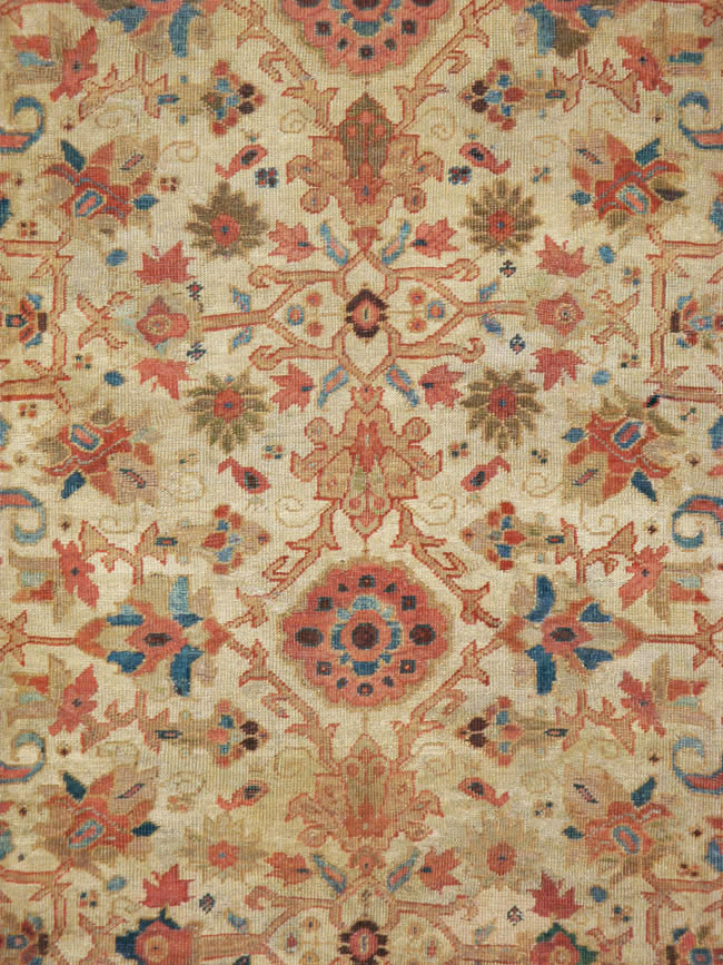 Antique Persian Mahal Rug, No.12318 - Gsblank