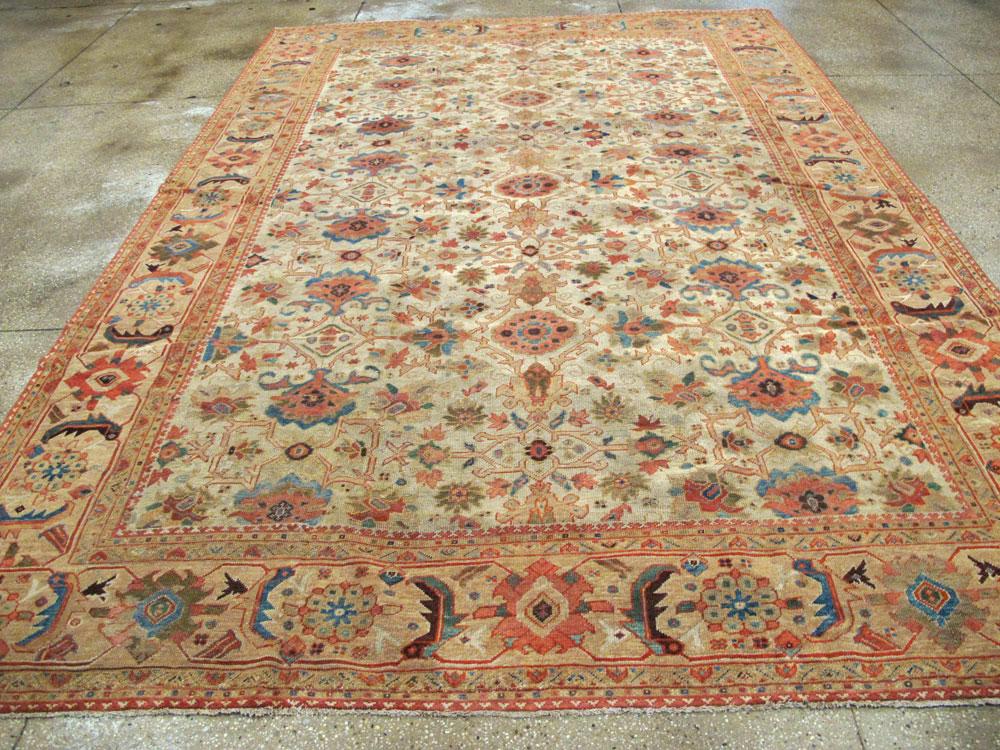 Antique Persian Mahal Rug, No.12318 - Gsblank