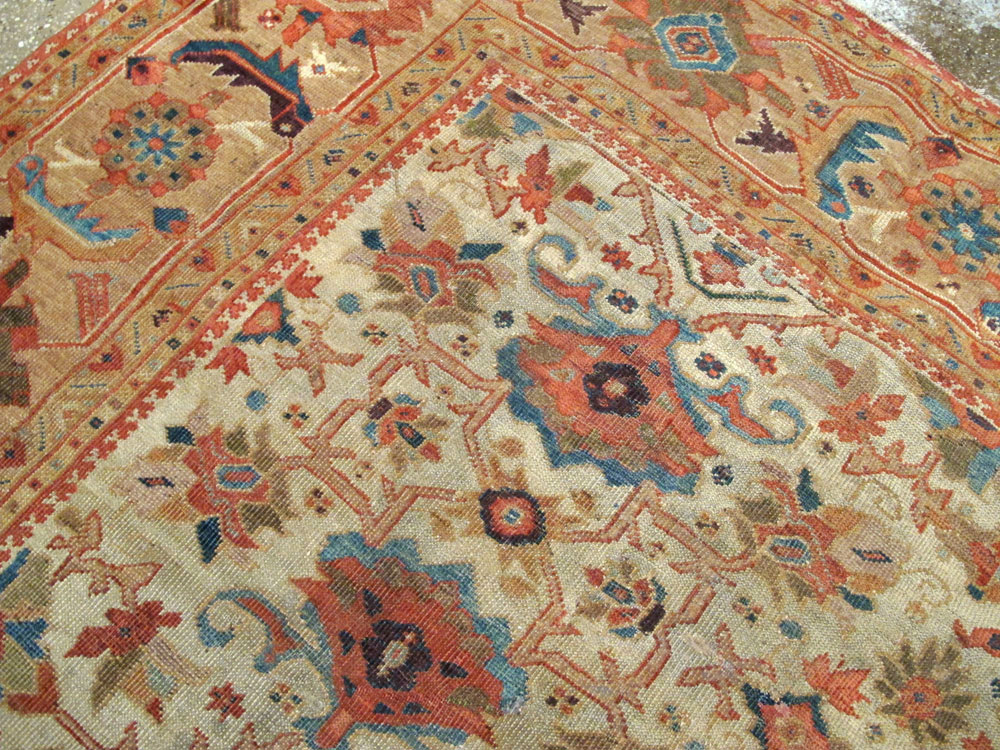 Antique Persian Mahal Rug, No.12318 - Gsblank