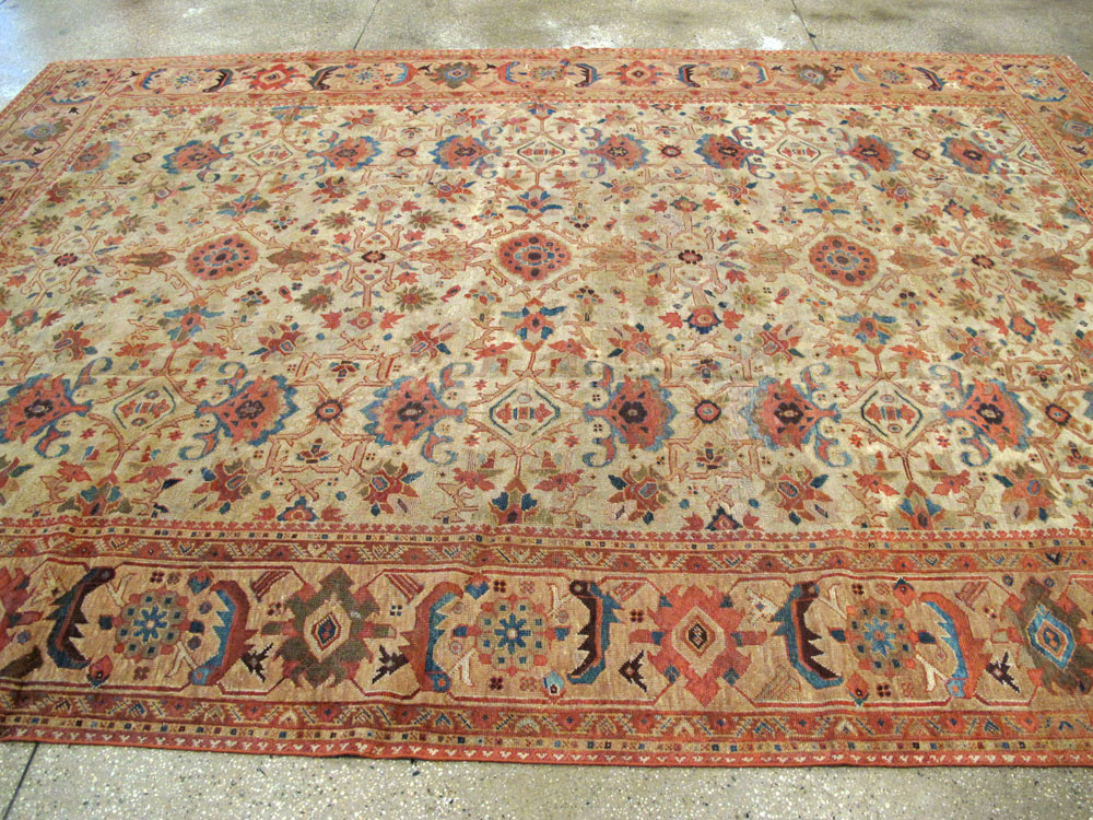 Antique Persian Mahal Rug, No.12318 - Gsblank