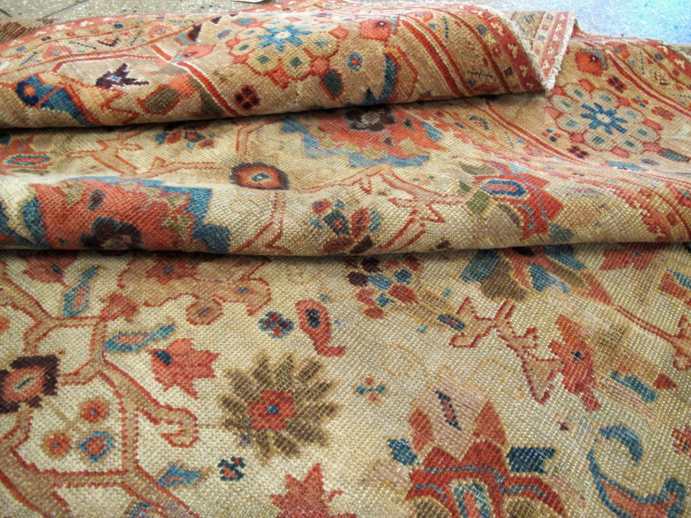 Antique Persian Mahal Rug, No.12318 - Gsblank