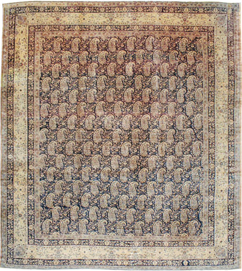 Antique Indian Senneh Carpet, No.12338 - Gsblank