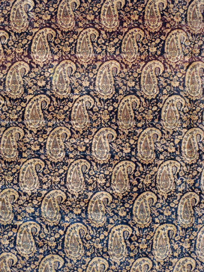 Antique Indian Senneh Carpet, No.12338 - Gsblank