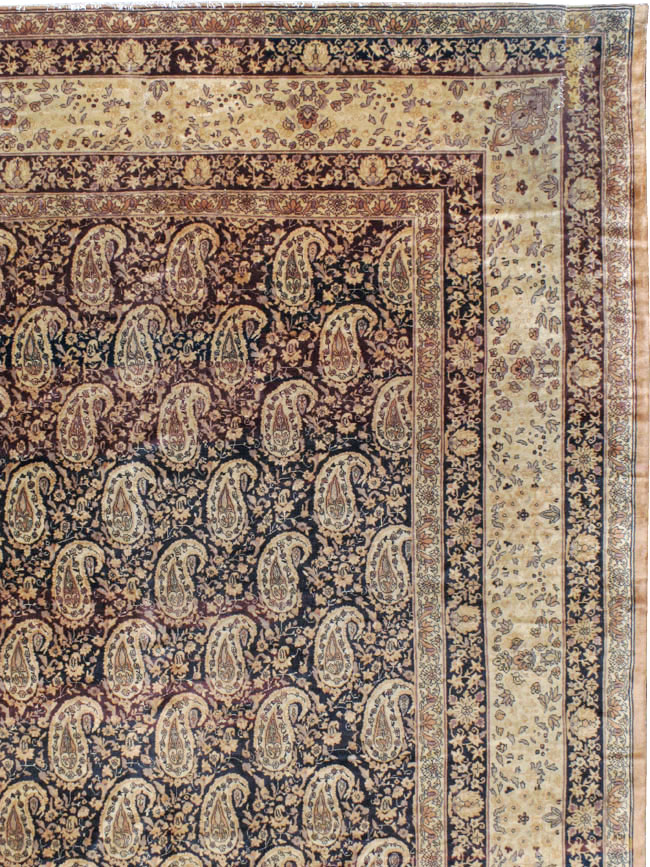 Antique Indian Senneh Carpet, No.12338 - Gsblank