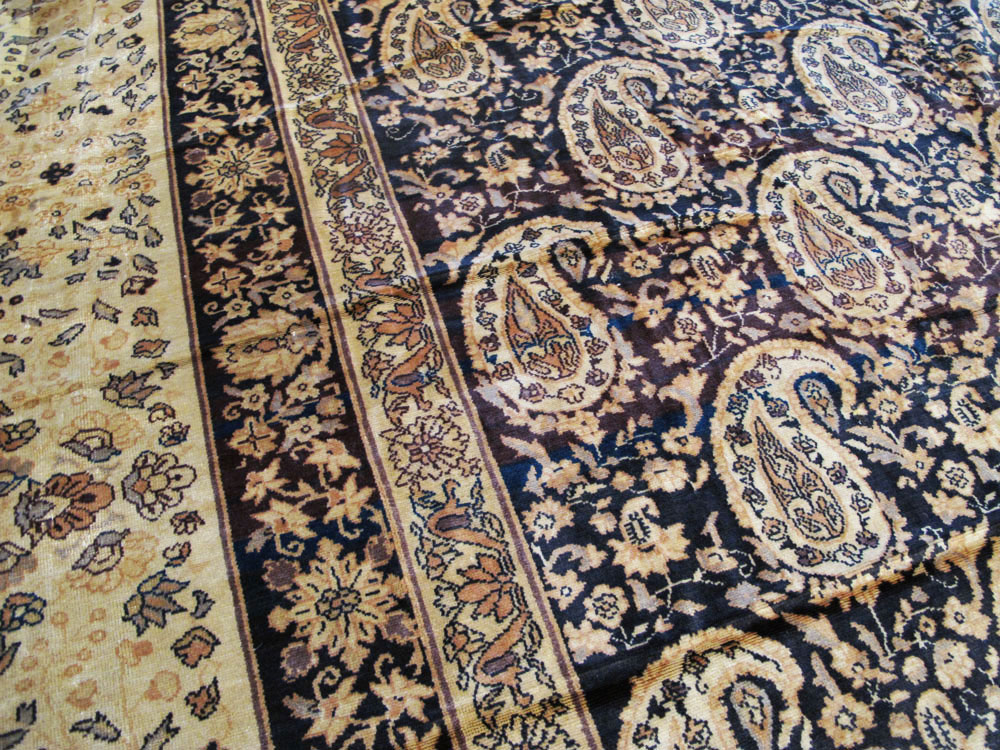 Antique Indian Senneh Carpet, No.12338 - Gsblank