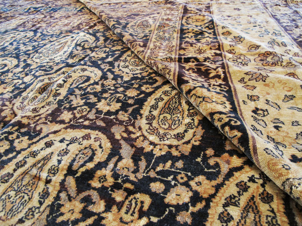 Antique Indian Senneh Carpet, No.12338 - Gsblank