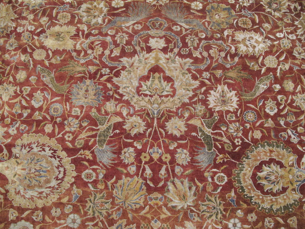 Antique Indian Lahore Rug, No.12353 - Gsblank