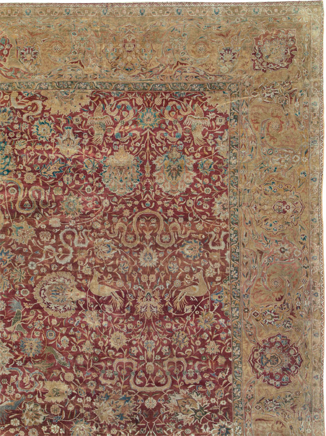 Antique Indian Lahore Rug, No.12353 - Gsblank