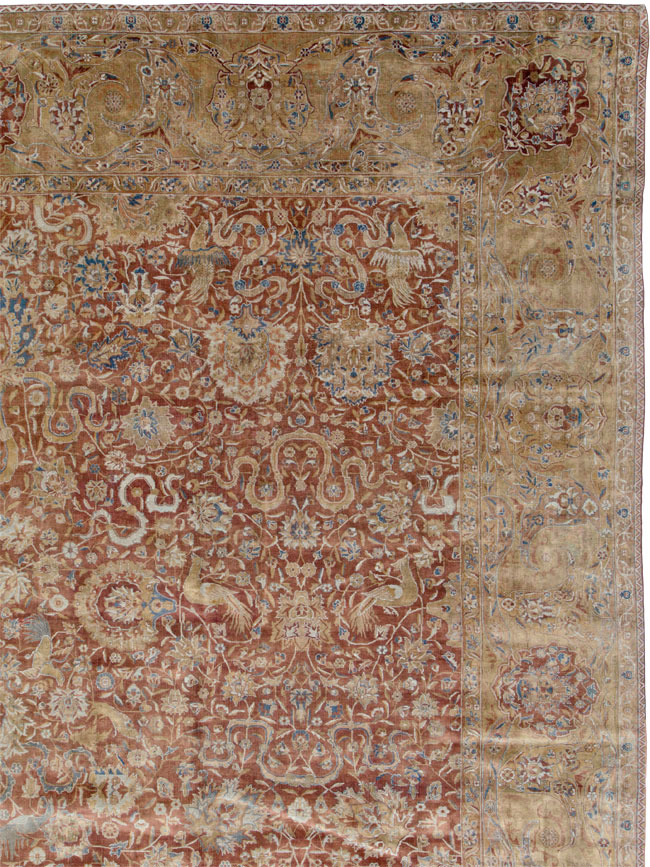 Antique Indian Lahore Rug, No.12353 - Gsblank