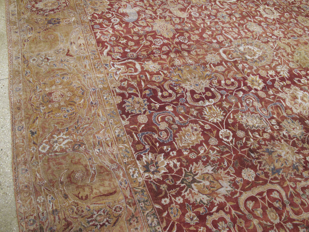 Antique Indian Lahore Rug, No.12353 - Gsblank