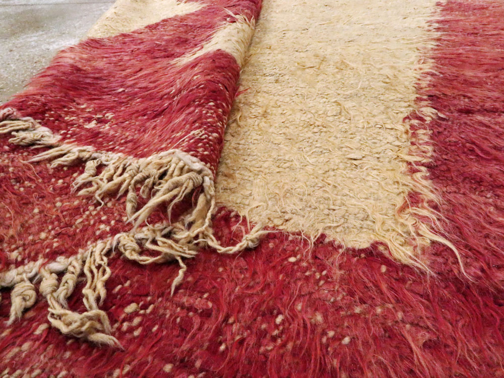 Vintage Turkish Tulu Rug, No.12361 - Gsblank