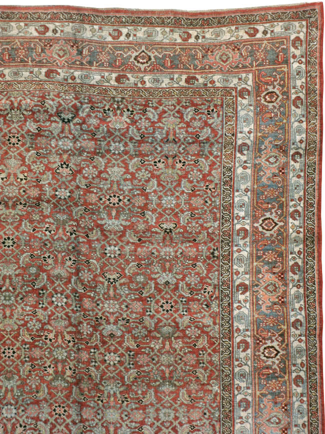 Antique Bidjar Persian Rug, No.12363 - Gsblank