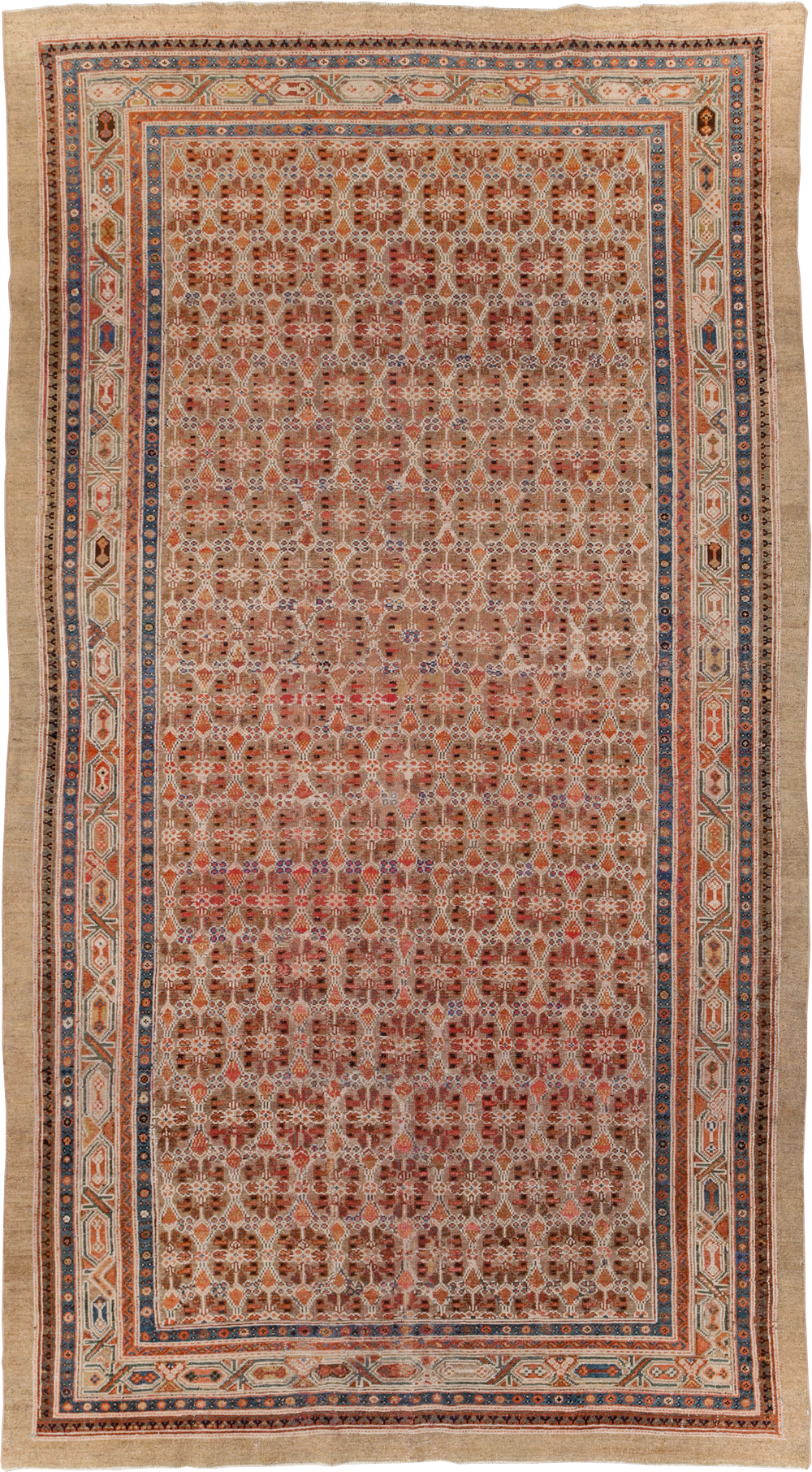 Antique Serab Gallery Rug, No.12371 - Gsblank