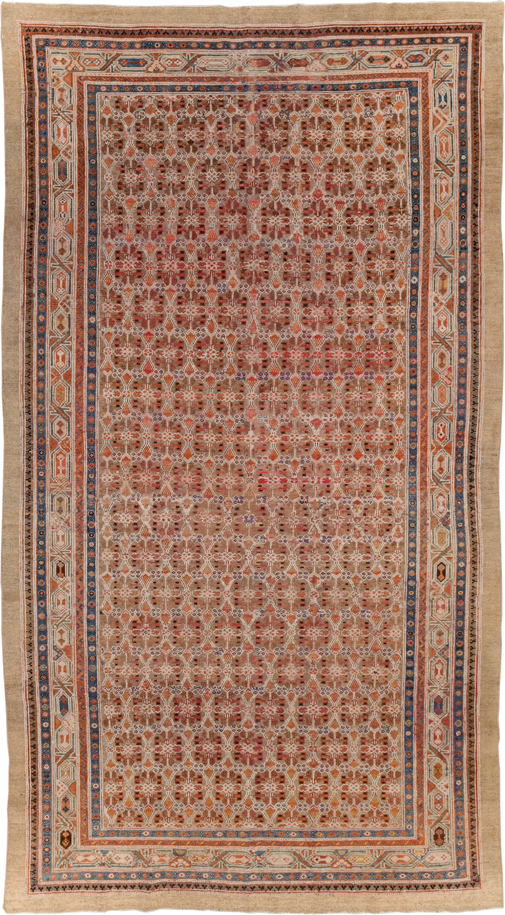 Antique Serab Gallery Rug, No.12371 - Gsblank