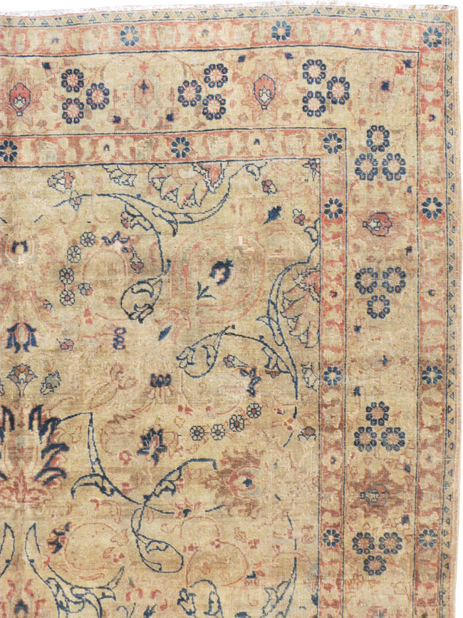 Antique Persian Tabriz Rug, No.12425 - Gsblank