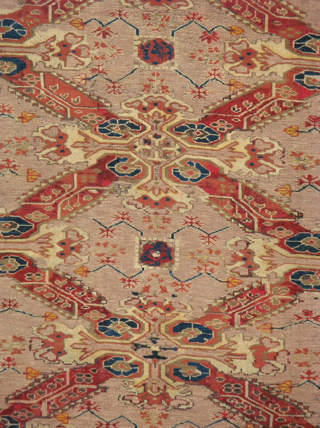 Antique Caucasian Karabagh Rug, No.12447 - Gsblank