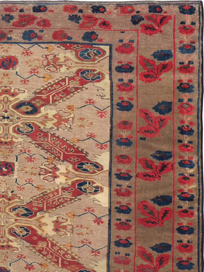 Antique Caucasian Karabagh Rug, No.12447 - Gsblank