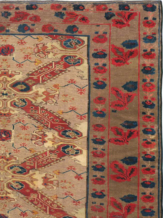 Antique Caucasian Karabagh Rug, No.12447 - Gsblank