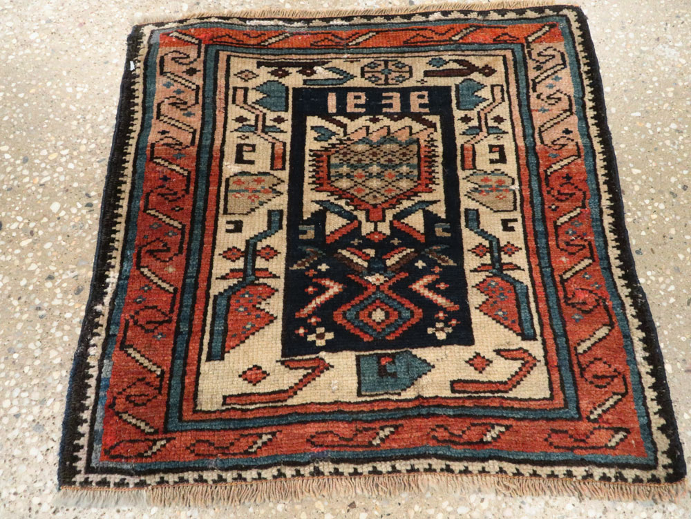 Vintage Caucasian Kuba Bag Face (Pair: 1 of 2), No.12450 - Gsblank