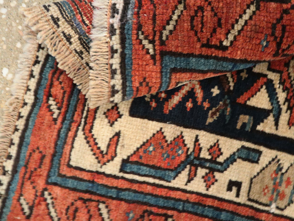 Vintage Caucasian Kuba Bag Face (Pair: 1 of 2), No.12450 - Gsblank