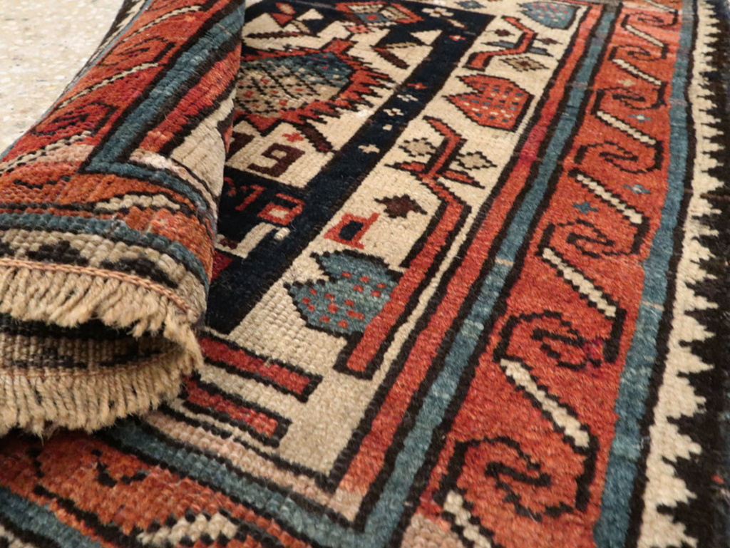 Vintage Caucasian Kuba Bag Face (Pair: 2 of 2), No.12451 - Gsblank