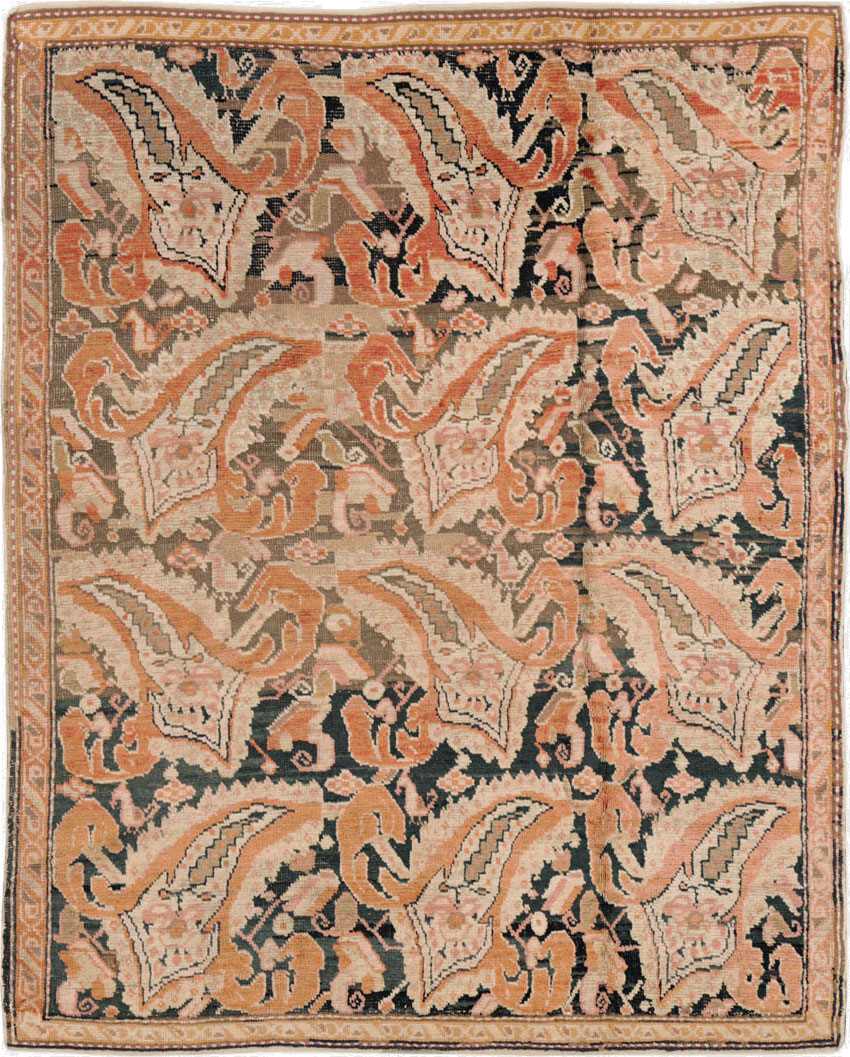 Antique Caucasian Karabagh Rug, No.12474 - Gsblank