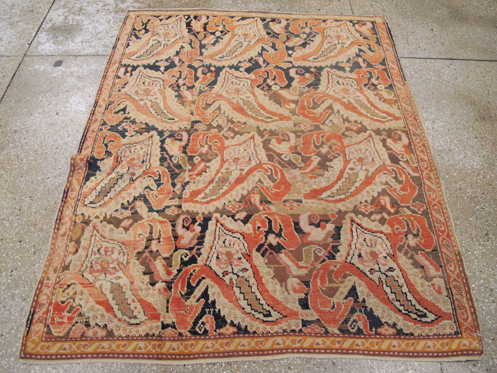 Antique Caucasian Karabagh Rug, No.12474 - Gsblank